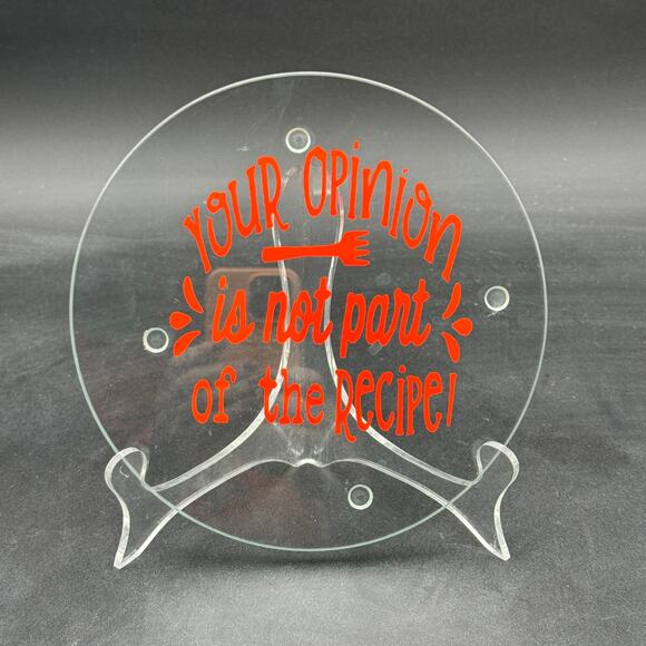 Trivet Your Opinion is not Part of the Recipe - Picture 3 of 4